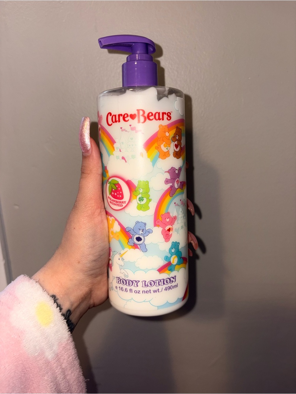 Care Bears Strawberry Scented Body Lotion